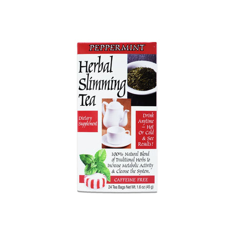 21St Century Slimming Tea, Peppermint, 24's