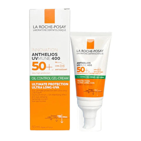 La Roche Posay Antheliosl Uvmune Dry Touch Oil Control Gel Cream Sp50+ 50 ML - Promo Pack
