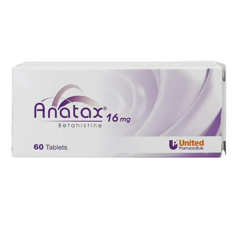 Anatax 16 mg Tab 60's