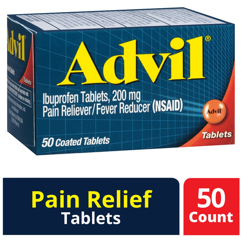 Advil 200 Mg Tablet 50's