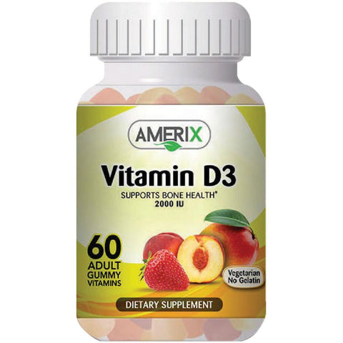 Amerix Vitamin D3 Adult Gummy 60's