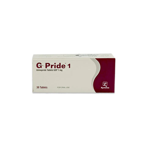 G-Pride 1 Mg Tablet 30'S