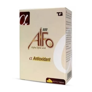 Alfo Alpha Lipoic Acid 600mg 30 Tablets