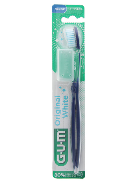 Gum 563 Original White Toothbrush Medium