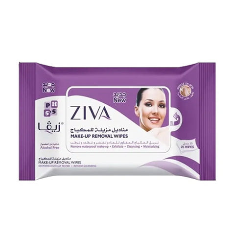 Ziva Make Up Removal wipes 80 Pieces
