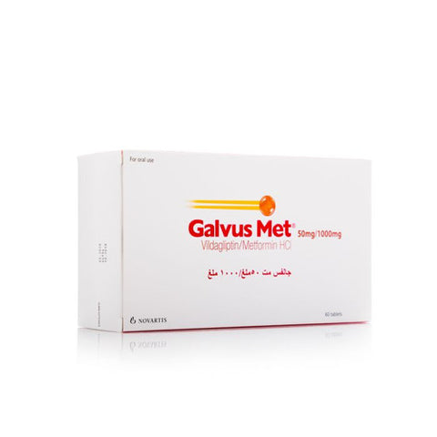 Galvus Met 50/1000 Mg Tablet 60'S
