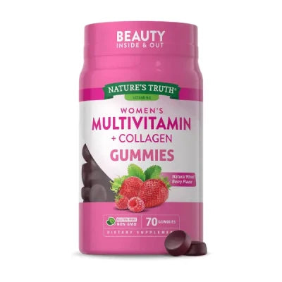 Nature's Truth women's Multivitamin +collagen 70 Gummies