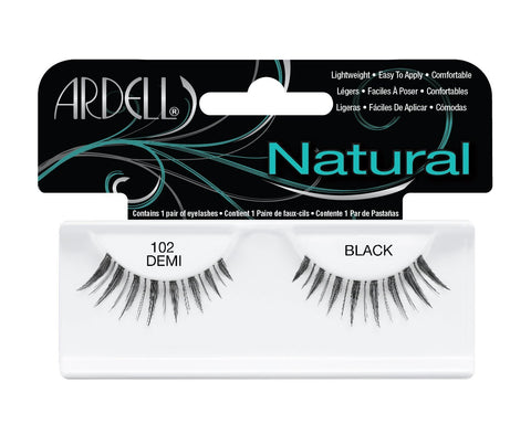 Ardell Eyelashes 102 (Demi Black)