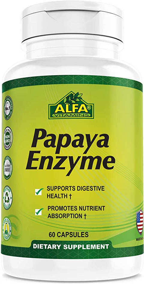 Alfa Papaya Enzyme Tablet 60's