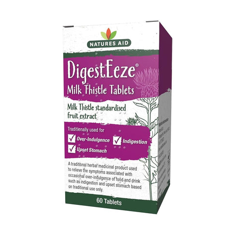 Natures Aid DigestEeze Milk Thistle 60 Tablets