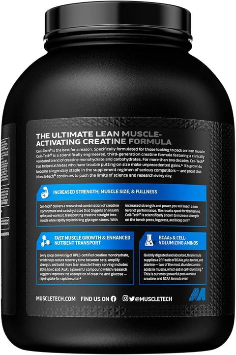 Muscletech Cell Tech Creatine Powder - Fruit Punch, 6  Lbs