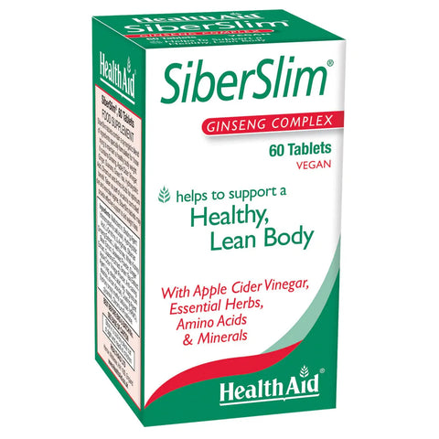 HEALTH AID SIBERSLIM GINSENG COMPLEX TABLET 60'S - - Essential Supplements, Weight Management - - PharmaCare Online