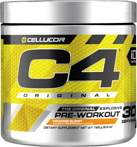 Cellucor C4 Original Pre Workout - Icy Blue Raz, 30 Servings