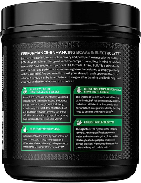 Muscletech Amino Build Post Work Out - Strawberry & Watermelon, 40 Servings