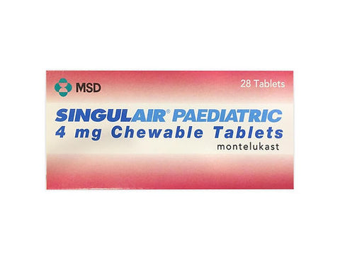 Singulair 4Mg Chewable Tablets