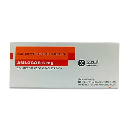Amlocor 5 Mg Tab 30's