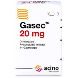 Gasec 20 Mg Capsule, 14's