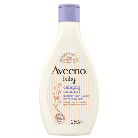 Aveeno Baby Calming Comfort Bedtime Bath Wash 250 ML