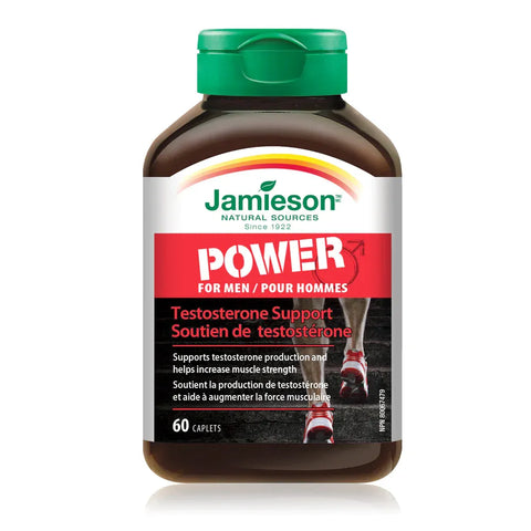 JAMIESON POWER FOR MEN CAPSULE 60'S - - Essential Supplements, Men Care, Vitamins & Minerals - - PharmaCare Online