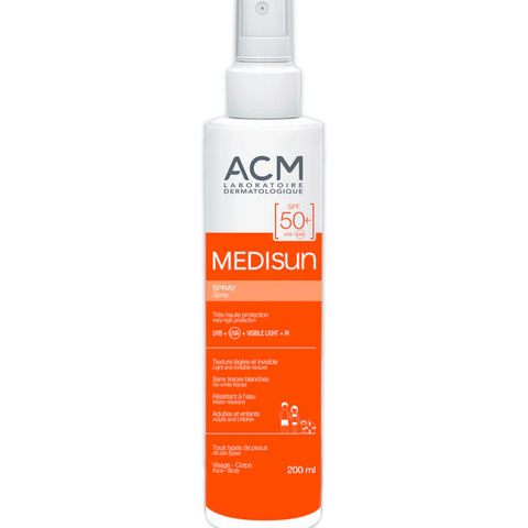 Acm Medisun Spf50+ Sunscreen Spray, 200 ml