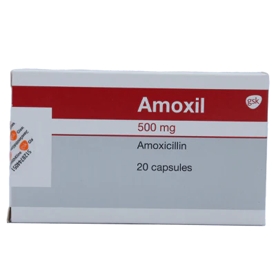 Amoxil 500MG Caps 20S