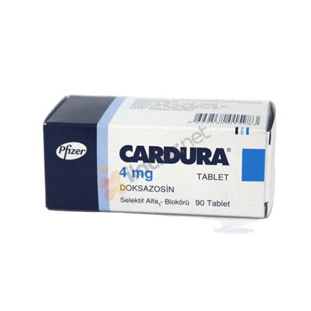 Cardura 4 Mg Tablet 20's