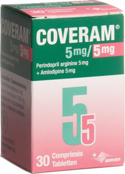 Coveram 5/5 Mg Tablet, 30's