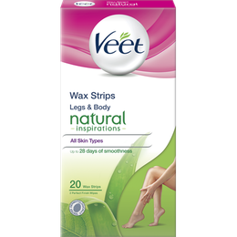 Veet Natural Inspirations Wax Strips 20's