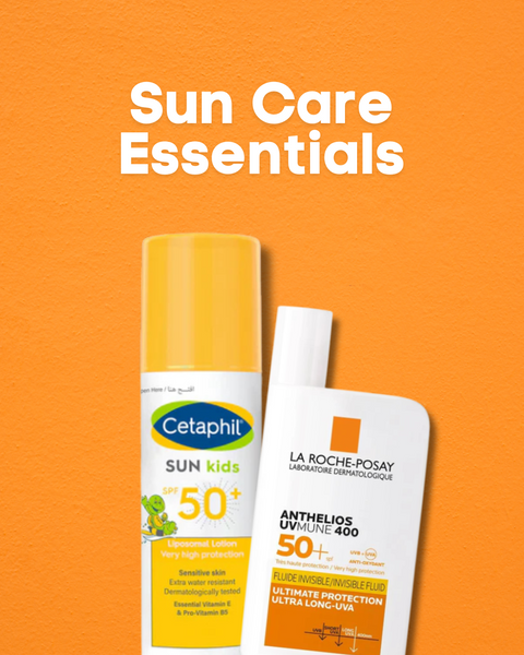 Suncare Essentials Including Sunscreens, After Sun Care & Protection