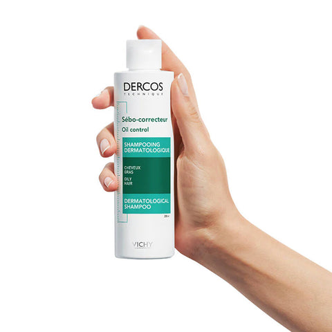 Vichy Dercos Sebo Corrector Oil Control Shampoo for Oily Hair 200ML