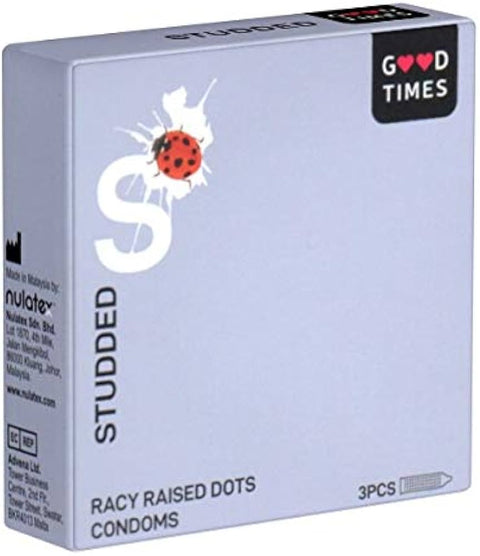 Good Times Studded Condoms 3s
