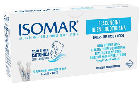 Isomar Daily Hygiene Vials For Nose and Eye 5ml X 20 Pieces