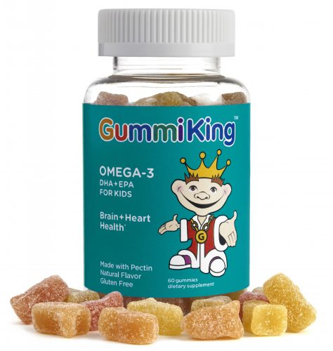 Gummiking Omega-3 Dha+Epa Gummies, 60's