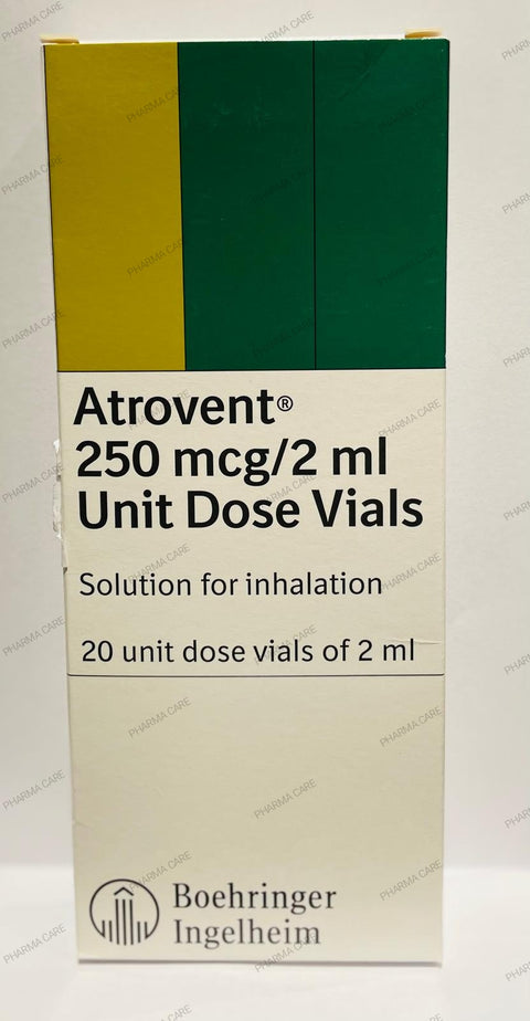Atrovent 250 MCG/2ML 20Dose Vials