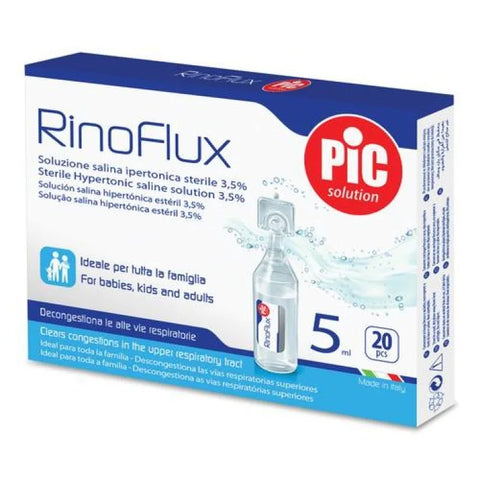 Pic Rinoflux Saline Solution 20×5ML