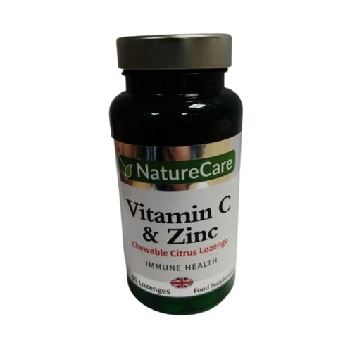 Nature Care Vitamin C And Zinc Chewable Loz Tablet, 60's