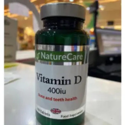 Nature Care Vitamin D 400 IU Tablet, 60's