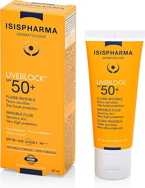 إيزيس يو في بلوك SPF 50+INV FLUID 40 مل