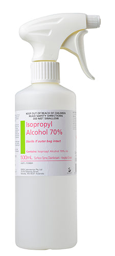 Qlife 70% Isopropyl Alcohol Triggar Spray, 500 ML