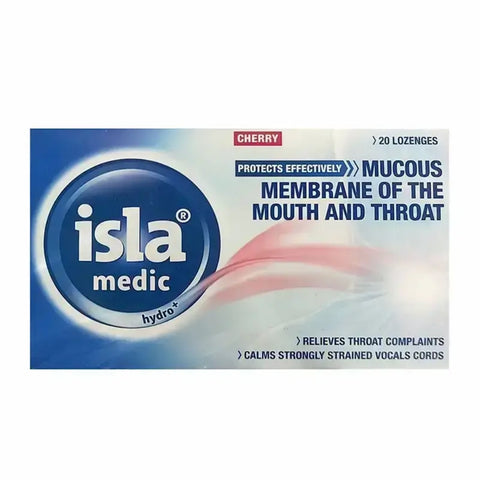 Isla Medic Hydro+ Cherry Lozenges 20 s