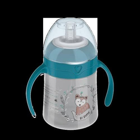 Lovi First cup with weighted straw (Indian Summer - 35/362), 150 Ml - 6m+