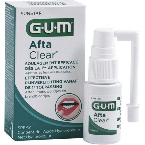 Sunstar Gum Ortho Clear After Mouth Ulcer Spray, 15 ML
