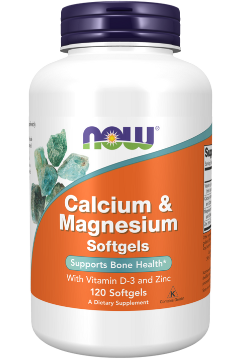 Now Cal,Mag,Zinc & Vitd3 120 Capsules