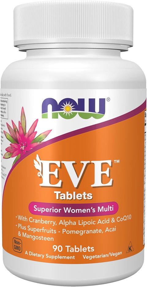 Now Eve Womens Multi Tab 90S