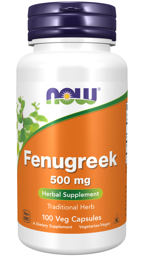 Now Fenugreek 500Mg Capsule 100'S