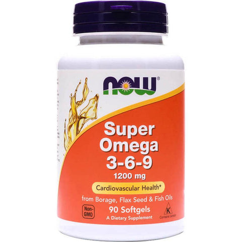 Now Super Omega 3-6-9 1200Mg 90'S