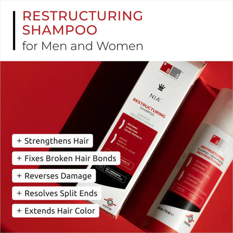DS NIA RESTRUCTURING SHAMPOO 205ML - - Hair Care, Personal Care, Soaps&Shampoos - - PharmaCare Online