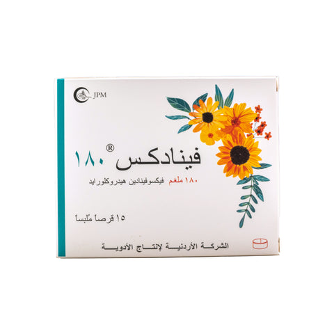 Fenadex 180 Mg 15 Tablets