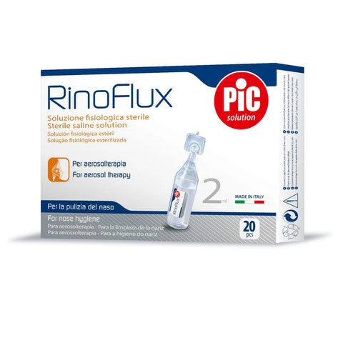 Pic Rinoflux Saline Nebuliser Liquid 2 Ml -20 PC