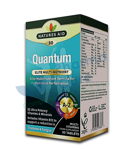 Natures Aid Quantum Multivitamin Tab 30s